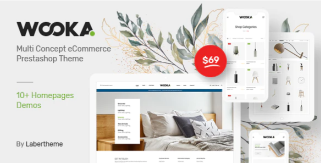 Wooka Responsive Prestashop 1.7 Theme