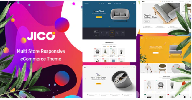 Jico Furniture Home Decor Responsive Prestashop Theme