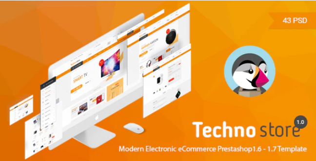 Technostore Responsive Prestashop 1.6 1.7 Theme