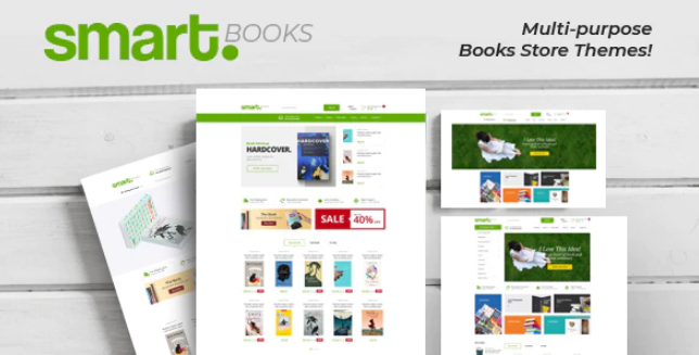 Smartbook Book Store Responsive Prestashop Theme