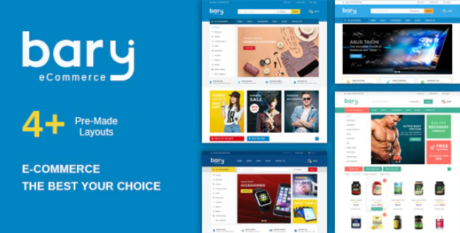 Bary Responsive Prestashop Theme