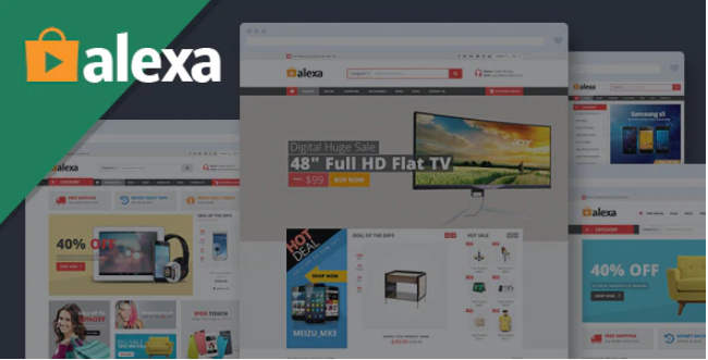 Alexa Mega Store Responsive Prestashop Theme