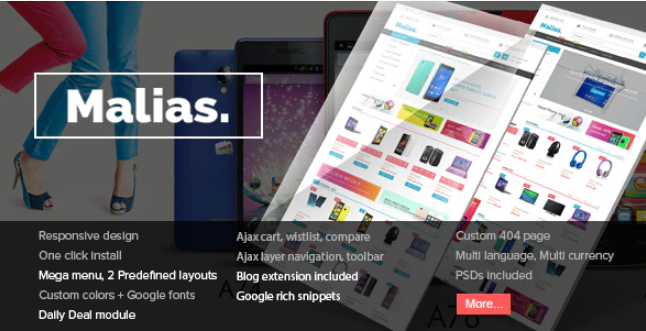 Malias Responsive Prestashop Theme