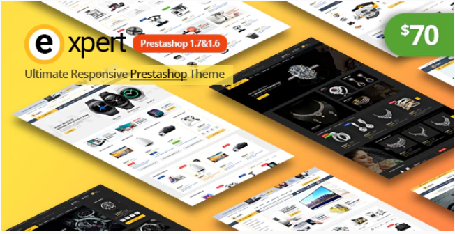 Expert Responsive Prestashop 1.71.6 Theme