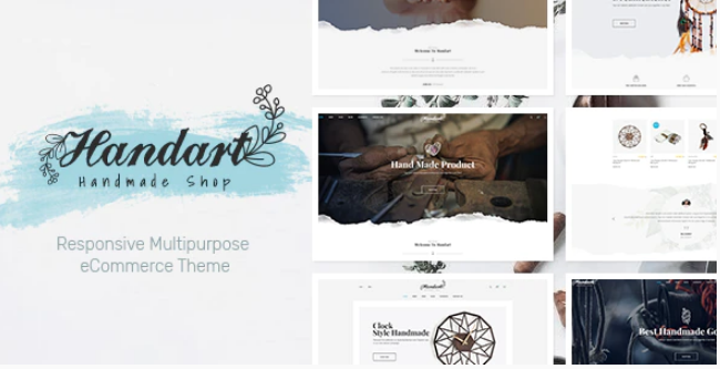 HandArt Prestashop 1.7 Theme for Handmade Artists and Artisans