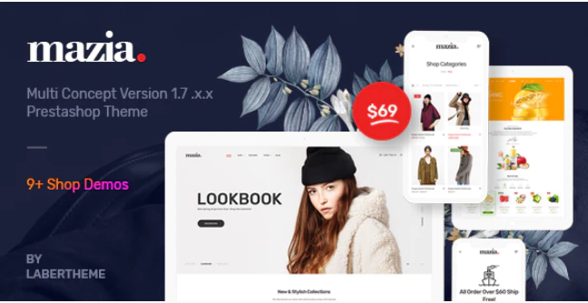 Themes Mazia Responsive Prestashop 1.7 Labertheme