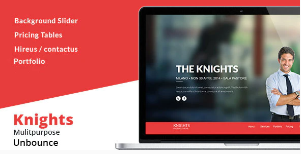 Knights Multipurpose UnbounceTemplate