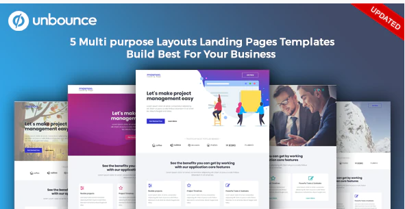 Masnoo Multi Purpose Template with Unbounce Page Builder