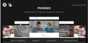 Phoenix Multi Purpose Unbounce Template