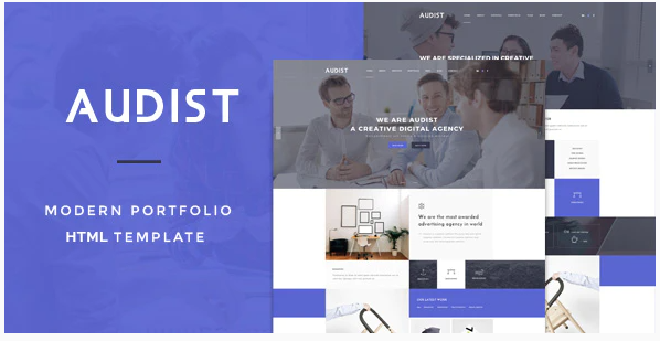 Audist Modern Portfolio HTML5 Template