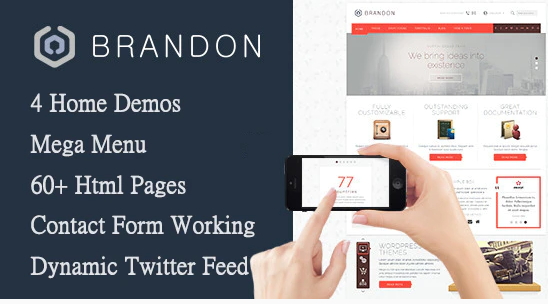 Brandon Responsive Multi Purpose HTML Template