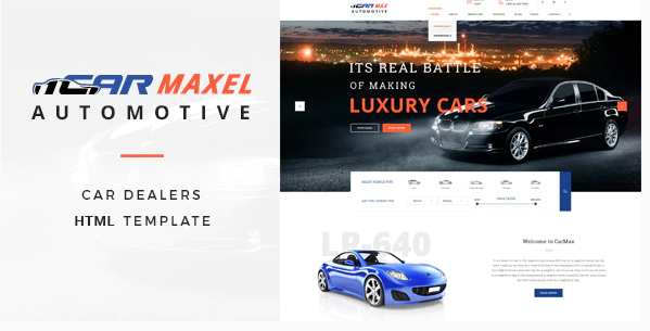 Car Max Automotive HTML Template 1