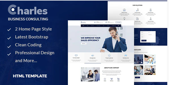 Charles Business Consulting HTML Template