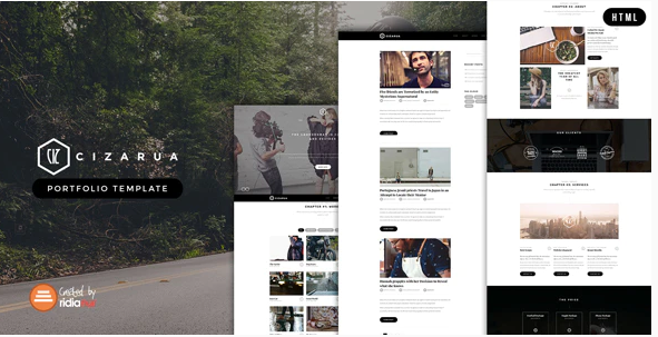 Cizarua Responsive One Page Portfolio HTML Template