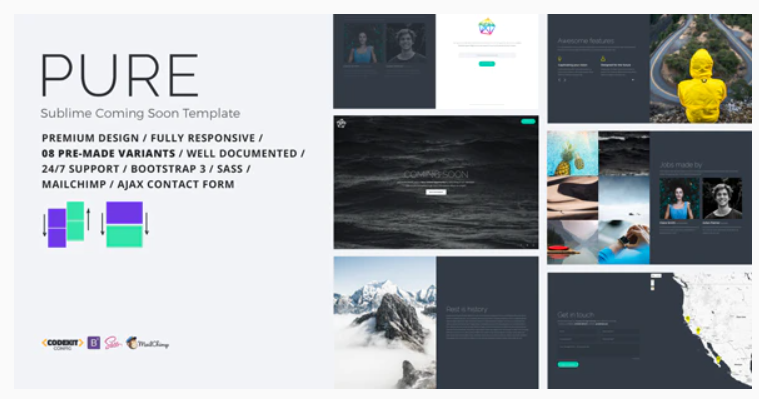 PURE Sublime Coming Soon Template