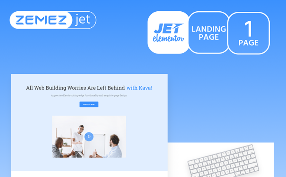 Benefix Minimal Consulting Jet Elementor Template