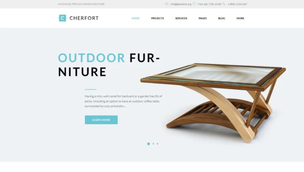 Cherfort Furniture Company Responsive WordPress Theme