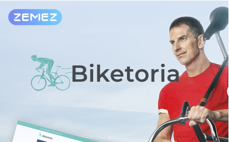 Biketoria Bike Shop Elementor WooCommerce Theme