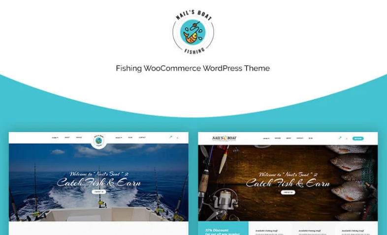 Nailsboat Fishing WooCommerce Theme