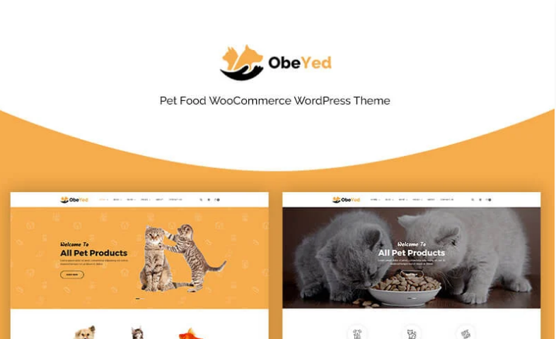 Obeyed Pet Food WooCommerce Theme 1