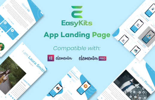 AppLanding Mobile App Template Kit