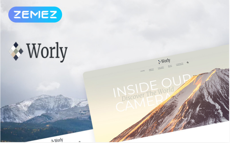 Worly Photography Multipurpose Modern Elementor WordPress Theme