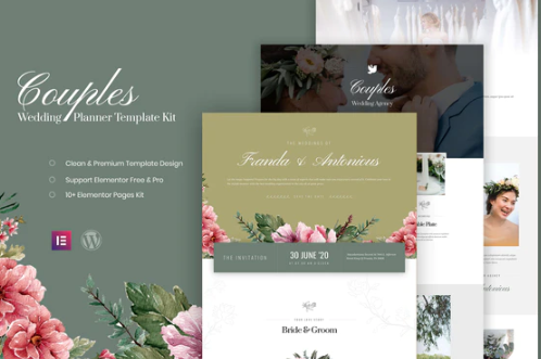 Couples Wedding Planner Template Kit