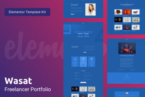 Wasat — Creative Portfolio Template Kit