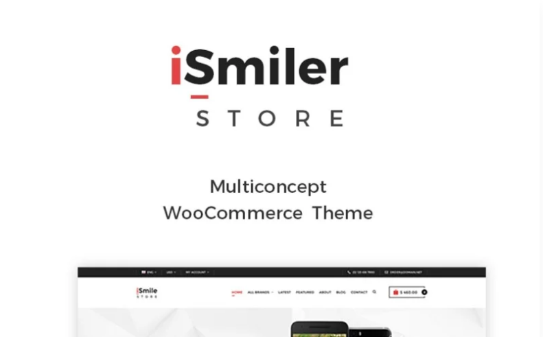 Ismiler Electronics Store WooCommerce Theme