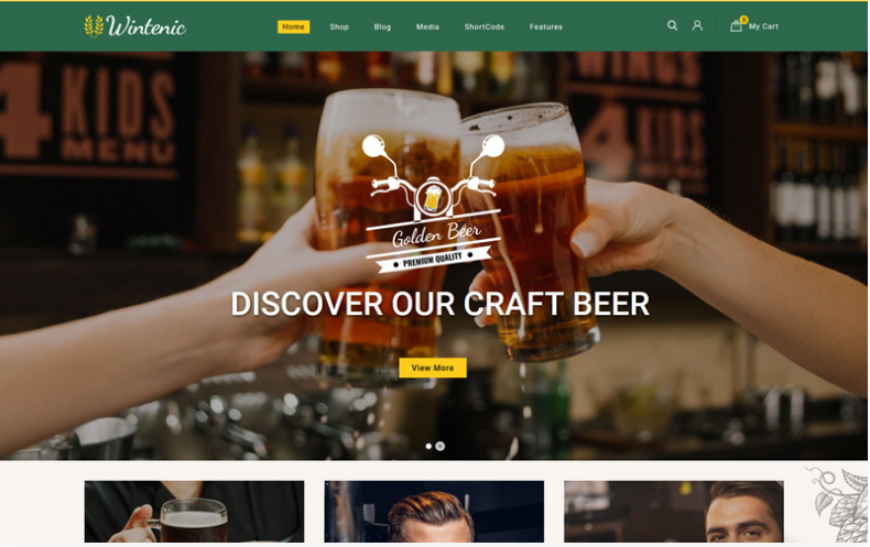 Wintenic Drink Store WooCommerce Theme