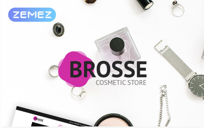 Brosse Cosmetic Store Elementor WooCommerce Theme