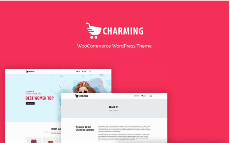 Charming Fashion WooCommerce Theme