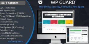 WP Guard Security Firewall Anti Spam plugin for WordPress