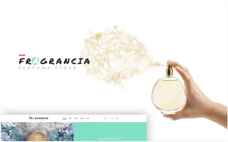 Fragrancia Perfume Store WooCommerce Theme