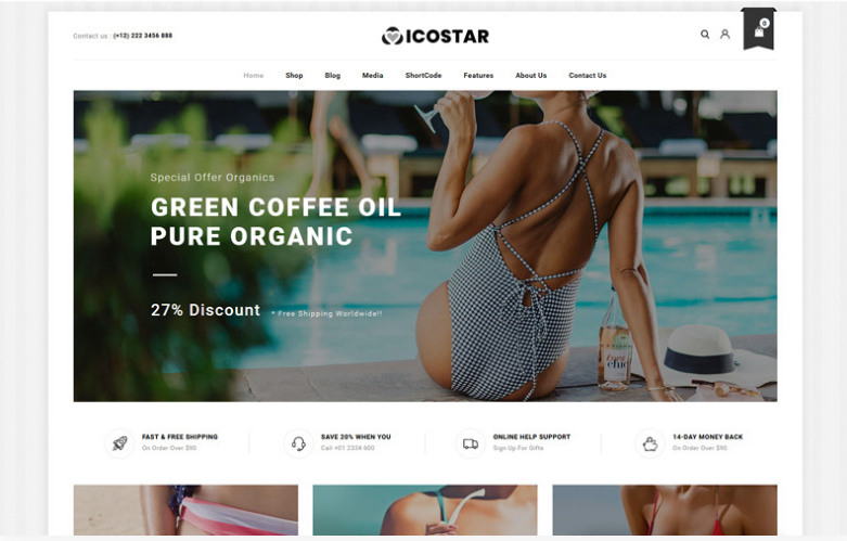 Icostar Lingerie Store WooCommerce Theme