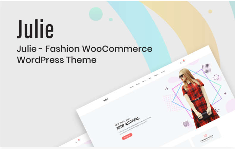 Julie Fashion WooCommerce Theme