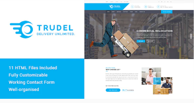 Trudel Moving Business HTML Template