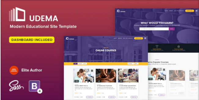 Udema Educational Site Template