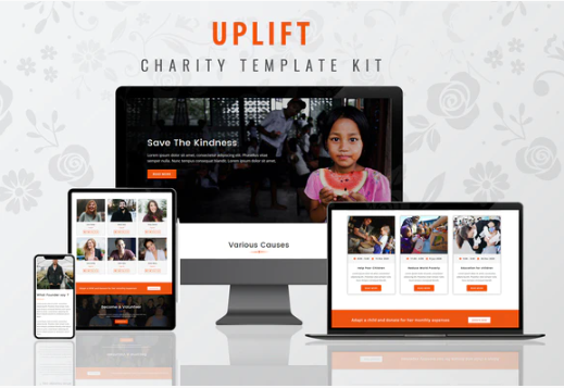 Uplift Charity Template Kit