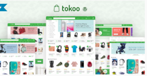 Tokoo Electronics Store WooCommerce Theme for Affiliates Dropship and Multi vendor Websites