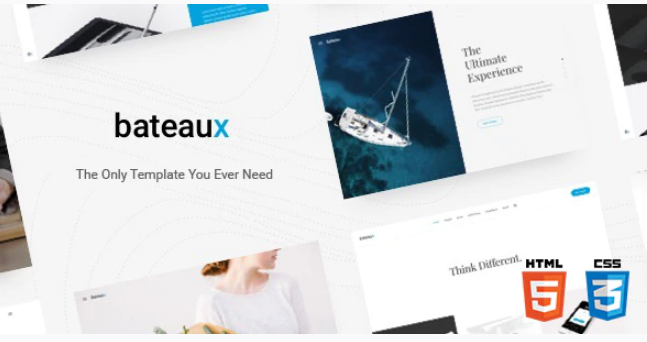 Bateaux Creative Multi Purpose HTML Theme