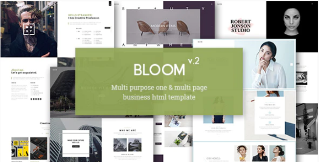 Bloom One Multi Page Business HTML Template