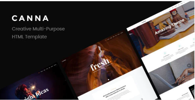 Canna – Creative Multi Purpose HTML Template