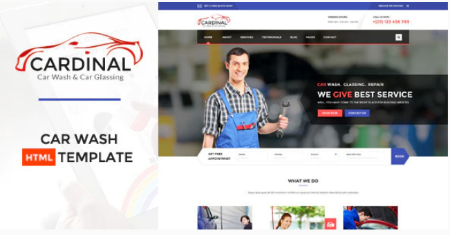 Car dinal Automotive HTML Template