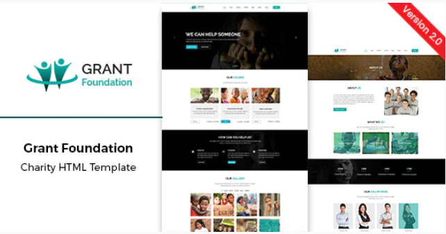 Grant Foundation – Nonprofit Charity HTML Template