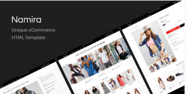 Namira Unique eCommerce HTML Template