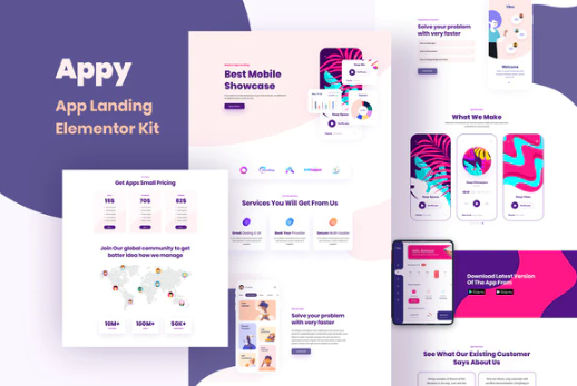 Appy Sales Landing Page Template Kit 1