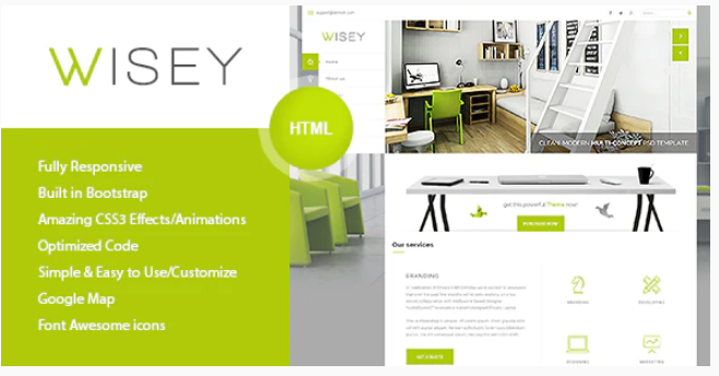 Wise Multi Concept HTML Template