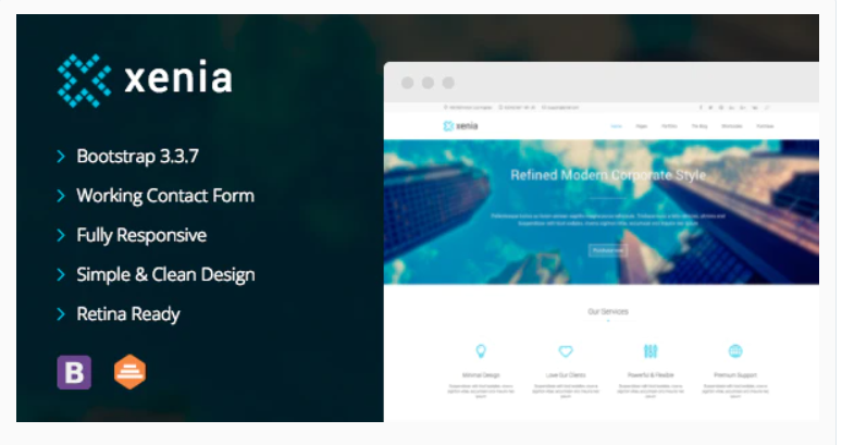 Xenia Refined HTML 5