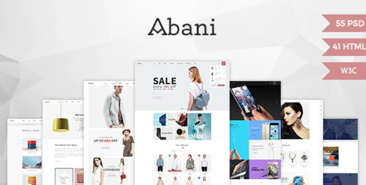 Abani – Multi Purpose eCommerce HTML Template